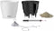 LECHUZA NIDO Cottage 28 - Plantenbak - met uitneembare binnenbak - met bewateringssysteem - ALL-IN-ONE set met LECHUZA-PON - grafietzwart