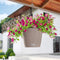 LECHUZA NIDO Cottage 28 - Plantenbak - met uitneembare binnenbak - met bewateringssysteem - ALL-IN-ONE set met LECHUZA-PON - zandbruin