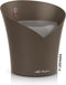LECHUZA ORCHIDEA - Plantenbak - met uitneembare binnenbak - met bewateringssysteem - ALL-IN-ONE set met LECHUZA ORCHIDPON - taupe