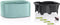 LECHUZA PILA COLOR STICK - Plantenbak - met uitneembare binnenbak - met bewateringssysteem - ALL-IN-ONE set met LECHUZA-PON - petrol blauw