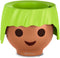 LECHUZA Playmobil OJO - Plantenbak - ALL-IN-ONE set met stick-bewateringssysteem - appeltjesgroen