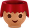 LECHUZA Playmobil OJO - Plantenbak - ALL-IN-ONE set met stick-bewateringssysteem - vuurrood