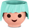 LECHUZA Playmobil OJO - Plantenbak - ALL-IN-ONE set met stick-bewateringssysteem - aquamarijngroen