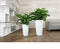 LECHUZA RONDO 40 - Plantenbak - ALL-IN-ONE set - antraciet metallic