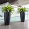 LECHUZA RONDO PREMIUM 32 - Plantenbak - met uitneembare binnenbak - met bewateringssysteem - ALL-IN-ONE set met LECHUZA-PON - hoogglans wit