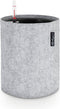 LECHUZA TRENDCOVER 32 VILT - Plantenbak - met uitneembare binnenbak - met bewateringssysteem - ALL-IN-ONE set met LECHUZA-PON - light grey