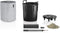 LECHUZA TRENDCOVER 32 VILT - Plantenbak - met uitneembare binnenbak - met bewateringssysteem - ALL-IN-ONE set met LECHUZA-PON - dark grey