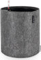 LECHUZA TRENDCOVER 32 VILT - Plantenbak - met uitneembare binnenbak - met bewateringssysteem - ALL-IN-ONE set met LECHUZA-PON - dark grey