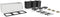 LECHUZA TRIO COTTAGE 30 - Plantenbak - met uitneembare binnenbakken - met bewateringssysteem - ALL-IN-ONE set met LECHUZA-PON - wit