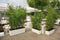 LECHUZA TRIO COTTAGE 30 - Plantenbak - met uitneembare binnenbakken - met bewateringssysteem - ALL-IN-ONE set met LECHUZA-PON - wit