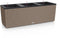LECHUZA TRIO COTTAGE 40 - Plantenbak - met uitneembare binnenbak - met bewateringssysteem - ALL-IN-ONE set met LECHUZA-PON - zandbruin