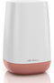 LECHUZA YULA Flower - vaas 0,9 liter - satijnwit/parelroze