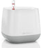 LECHUZA YULA - plantenpot - ALL-IN-ONE - satijnwit/grijs