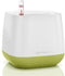 LECHUZA YULA - plantenpot - ALL-IN-ONE - satijnwit/pistache groen