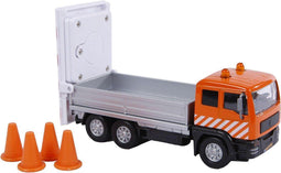Kids globe Verkeersborden truck blauw