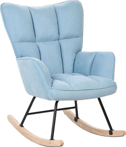 Beliani OULU - Schommelstoel - Blauw - Kunststof