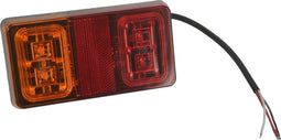 LED achterlicht 12/24V 150x80mm 25cm kabel