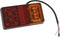 LED achterlicht 12/24V 150x80mm 25cm kabel