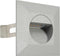 LED-buitenwandlampen 6 st 5 W vierkant zilverkleurig