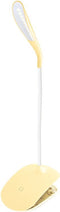 LED Bureaulamp tafellamp klemlamp flexibel met touch dimmer (geel)