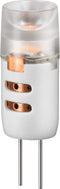 LED Compact Lamp - 1.1 W - 1.2 W - 13 W - G4 - 95 lm - 25000 h - Warm white