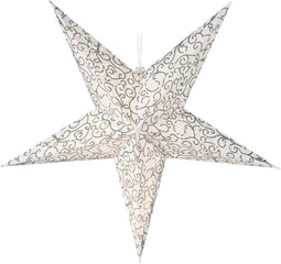 LED EDM Ster - Kerstsfeer - 60 cm - 10 leds - Papier - 71710