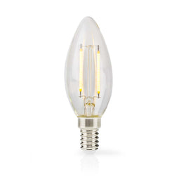 LED-Filamentlamp E14 | Kaars | 2 W | 250 lm | 2700 K | Warm Wit | Aantal lampen in verpakking: 1 Stu