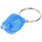 LED flashlight mini with white LED, with keychain