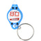 LED flashlight mini with white LED, with keychain