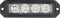 LED Flitslamp 4 LEDs Oranje R65 R10 12W 12V / 24V inbouwflitser