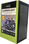 LED Guirlande - 80 lampen - Koel wit - Groene draad - Modulator - 12m - 24V