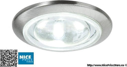 LED-inbouwlamp Nice Price 3291 LED vast ingebouwd N/A Vermogen: 2.5 W Daglichtwit N/A