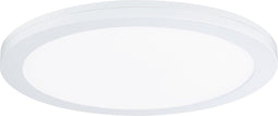 LED-inbouwpaneel 2in1 Cover-it rond 330mm 22W 1700lm 4000K Wit mat