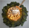 LED kerstbol - Kerst - aan touw - 20x80cm - 40 LED warm-wit - voor binnen - op batterijen - Lumineo