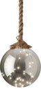 LED kerstbol - Kerst - aan touw - 20x80cm - 40 LED warm-wit - voor binnen - op batterijen - Lumineo