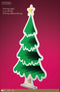 LED Kerstboom Infinity - Sfeervolle kerstverlichting - 60 cm
