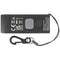 LED keychain light KL80R, integrated charging plug, button with dimming function, incl. keychain