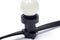 Led lamp Warm Wit E27 fitting | 1 watt | Melkwitte kap | E-27 fitting