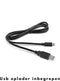 LED lichtgevende Halsband XS 28 - 38cm - Kat en Hond - Sterk licht - Usb Oplaadbaar - Zwart - Inclusief oplader