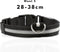 LED lichtgevende Halsband XS 28 - 38cm - Kat en Hond - Sterk licht - Usb Oplaadbaar - Zwart - Inclusief oplader