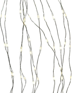 LED-lichtkrans Lumineo Zilverkleurig 5 m Warm wit