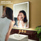 LED Lighted Bathroom Medicine Mirror Cabinet - Adjustable Lighting - Anti-Fog and Color Temperature Control