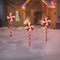 LED-lolly feeënverlichting Waterdichte kerstverlichting met timer en verschillende lichtstanden