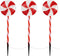 LED-lolly feeënverlichting Waterdichte kerstverlichting met timer en verschillende lichtstanden