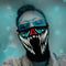 LED Masker Monster - Lichtgevend - Geluidsreactief - Partymasker - Festival