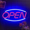LED Neon Open Sign - Protecu 3D Art Open Neon Sign | USB Powered Neon Lights LED Signs for Wall Deco