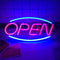 LED Neon Open Sign - Protecu 3D Art Open Neon Sign | USB Powered Neon Lights LED Signs for Wall Deco