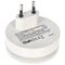 LED night light with USB-C/A charger and twilight control, with USB-C and USB-A connection, ideal gu