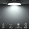 LED Plafondlamp - Energie Besparend - Waterdicht - Ideaal voor Badkamer Keuken Woonkamer en Slaapkamer - 30CM