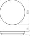 LED-plafondlamp Kanlux Beno 32940 N/A Vermogen: 18 W Neutraalwit N/A